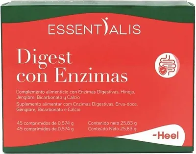 Immagine prodotto di Heel Essentialis Digest con enzimi 45 compresse