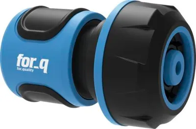 Produktbild von Schlauchverbinder for_q 19 mm (3/4) mit Wasserstopp"