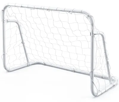 Produktbild von Tragbares Fußballtor mit wetterfestem Netz, 121 x 60 x 80 cm