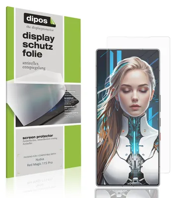 Produktbild von 4x Schutzfolie für Nubia Red Magic 11S Pro matt Displayschutzfolie Folie Display Schutz dipos