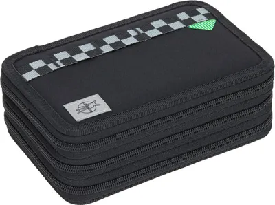 Produktbild von Lässig School Triple Pencil Case Unique black
