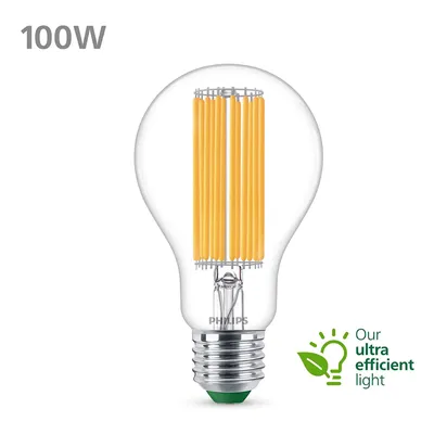 Zdjęcie produktu dla Philips Żarówka, 7,3 W, 100 W, E27, 1535 lm, 50000 h, Biały