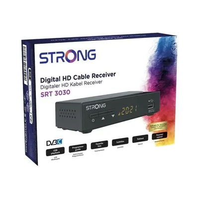 Produktbild von STRONG SRT3030 STRONG SRT3030 DVB-C Receiver
