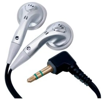Produktbild von HQ HP107IE, ohraufliegend, im Ohr, 20 - 20000 Hz, 3,5 mm (1/8"), Verkabelt, Schwarz, Grau