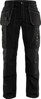 Produktbild von Blakläder Handwerker Bundhose lightweight 1525 1845 in zwei Farben, Farbe:dunkelgrau/schwarz, Größe:64