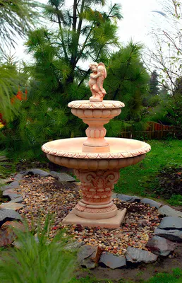 Productafbeelding van Fontein, sierfontein, tuindecoratie. Fontein, 1040, 171 cm, steengietwerk