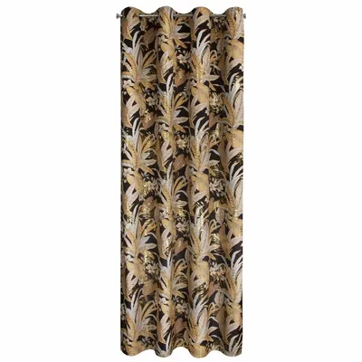 Obrázok produktu pre ADEL záclona 140x250 cm čierna a zlatá