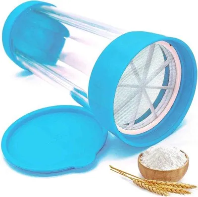 Image de Saupoudreuse à sucre en acier inoxydable pour la pâtisserie et la cuisine