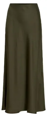 Produktbild von Vila Female Damen High Waist Midirock, eleganter Rock in Midi-Länge VIELLETTE Hi