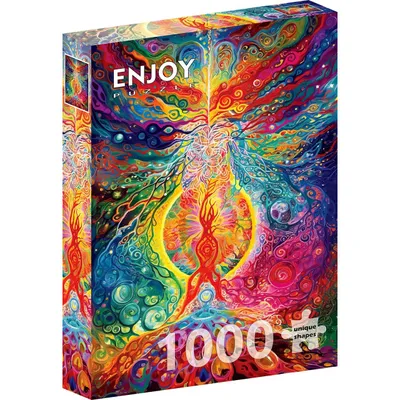 Produktbild von Puzzle mit 1000 Teilen – Enjoy – Rainbow Epicenter