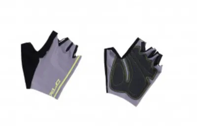 Produktbild von XLC Kurzfingerhandschuh grau/gelb Gr. XS