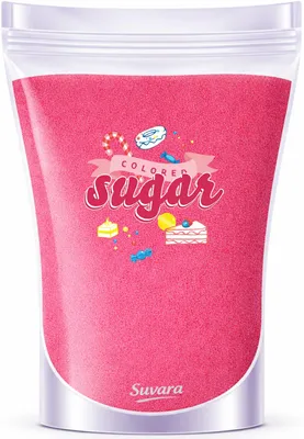 Produktbild von Dekorzucker Zucker Pink 250 g für Torten, Zuckerwatte und Popcorn