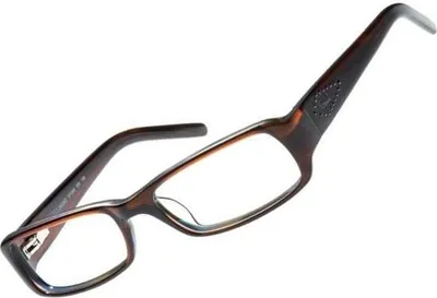Produktbild von Fossil Korrektionsfassung Brille Kunststoff Braun 53/17/135 - OF2065200