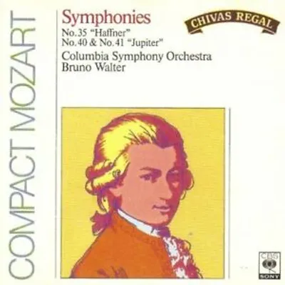 Obrázek produktu pro MOZART : Symfonie č. 35 "Haffner" , č. 40 a 41 "Jupiter" CD