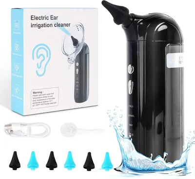 Produktbild von Elektrisches Ohrenschmalz-Entfernungsset, wasserbetriebener Ohrenreiniger, sicheres und wirksames Ohrenreinigungsset mit vier Druckeinstellungen