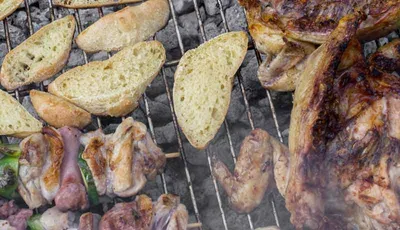 Zdjęcie produktu dla GRILL NA WĘGIEL „SUPERMAX” 60 x 40 x 85 cm (wys.)