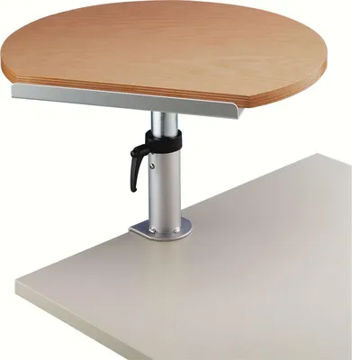 Zdjęcie produktu dla MAUL Ergonomiczne biurko z bukowym blatem