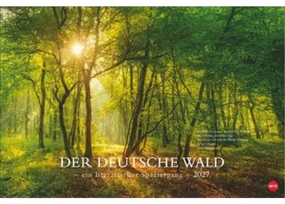 Immagine prodotto di La foresta tedesca - Una passeggiata letteraria Calendario 2027 - Una passeggiata letteraria