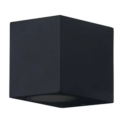 Obrázek produktu pro Venkovní nástěnné svítidlo LEDVANCE ENDURA Classic Square Down, černé, patice GU10 (max. 35 W), možnost osazení jednoduchou nebo inteligentní žárovkou, verze svítidla dolů nebo nahoru/dolů, krytí IP44