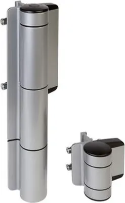 Zdjęcie produktu dla Locinox Mammoth-180: Hydrauliczny samozamykacz do drzwi i zawias o kącie 180°, kolor srebrny