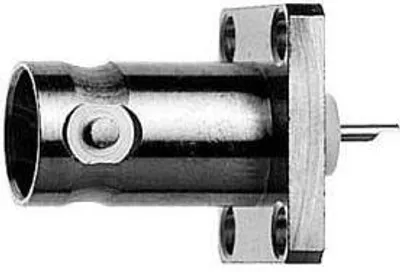 Image de Telegärtner Prise BNC encastrée avec bride 50 Ohm, Z05, a=Ø2.8
