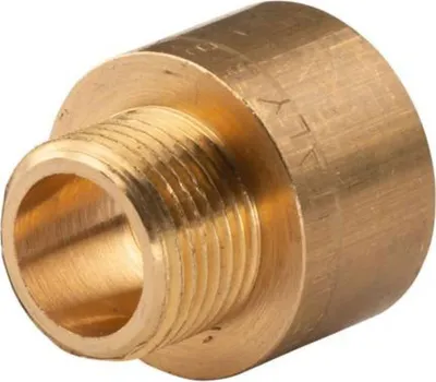 Produktbild von Messing Gewinde-Fitting Reduzierstück 1/2'IG (DN 15) - 3/8'AG (DN 10) - schwere Ausführung