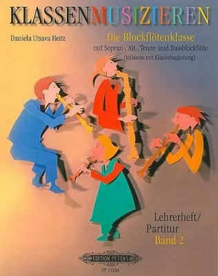 Produktbild von Klassenmusizieren - Die Blockflötenklasse Band 2