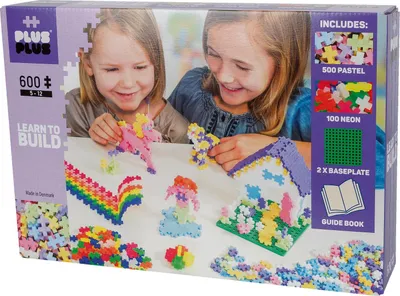 Produktbild von Plus-Plus Learn to Build Pastell (600 Stück)