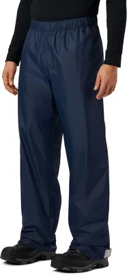 Produktbild von Regenhose für Herren, wasserdicht, Überhose, Wanderhose, atmungsaktiv, winddicht, Outdoorhose für Skifahren, Angeln, Wandern, dunkelblau, Größe S