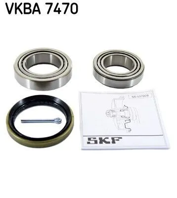 Produktbild von SKF Radlagersatz Vorne für ISUZU D-MAX (TFR, TFS) VKBA 7470