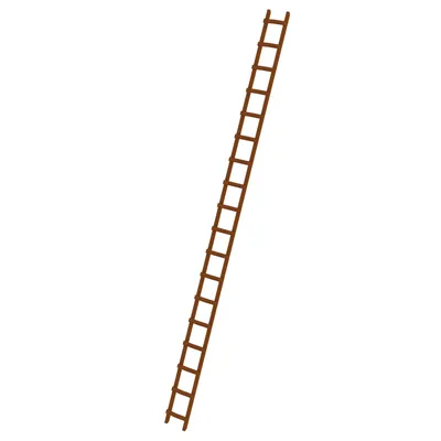 Produktbild von MUNK Dachdecker Auflegeleiter aus Holz 18 Sprossen