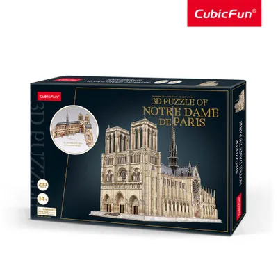 Produktbild von 3D-Puzzle Notre Dame De Paris 2606