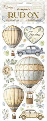 Produktbild von Rub On Transferfolie "Timeless" Balloons