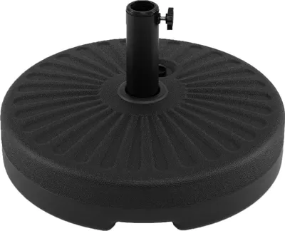 Immagine prodotto di COSTWAY Base per ombrellone 22L/25kg riempibile con acqua/sabbia, base per aste da 38/48 mm, base per ombrellone, base per ombrellone da mercato