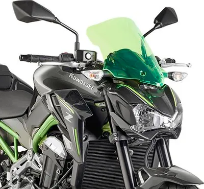 Obrázok produktu pre Für Kawasaki Z 900 (17-18) 37 X 32 Cm Kalkglas Mit Beleuchteten Kanten Mit Beschlägen