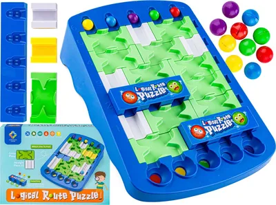 Produktbild von Lernspiel, Logisches Spiel, Puzzle, Puzzles, Kugelbahn