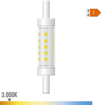 Image de Ampoule Led Linéaire R7s 78mm économie D'énergie, Lumière Chaude Et Réglable - Edm