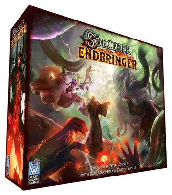 Sorcerer Endbringer – Kooperatives Kartenspiel, Erweiterung, 1–3 Spieler