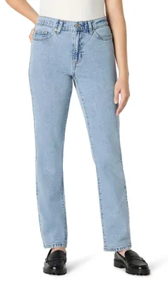 Immagine prodotto di A. Jeans da donna Essentials, slim fit, gamba dritta, vita media, con Spandex