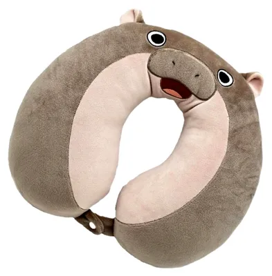 Produktbild von U-förmiges Nackenkissen in Tierform für Reisen
