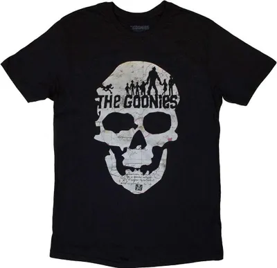 Produktbild von The Goonies - T-Shirt für Herren/Damen Uni RO11022 (XXL) (Schwarz)
