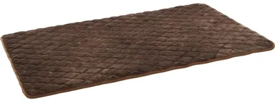 Productafbeelding van Flamingo hondenmand, Weimar model, rechthoekig, bruin, afmetingen: 116 x 69 x 2 cm