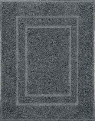 Produktbild von Kleine Wolke Frottiervorleger PLAZA Dunkelgrau 60 x 80 cm