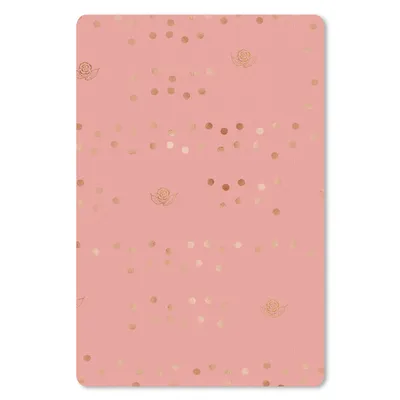 Produktbild von MuchoWow® Mauspad Mousepad Muster - Rosa - Rosen - Luxus 40x60 cm - Mousepads - Maus Mat - Pad - Mausunterlage - Schreibtisch Accesoire