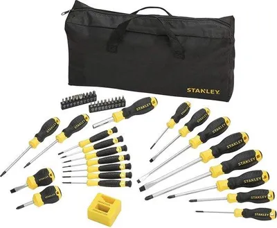 Produktbild von Schraubendreherset 42-teilig mit Nylon-Tas - praktische Werkzeugset