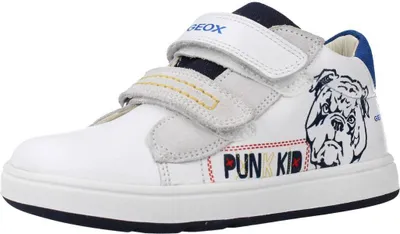 Produktbild von GEOX B BIGLIA BOY atmungsaktive Kinderschuhe für Jungen in Weiß