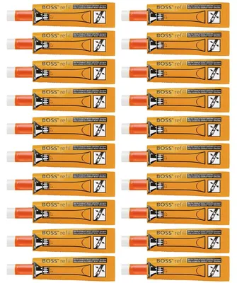 Produktbild von STABILO Tinte zum Nachfüllen -  BOSS ORIGINAL Refill - 20er Pack - orange