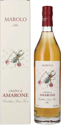 Produktbild von Marolo Alba Grappa di AMARONE 45% Vol. 0,7l in Geschenkbox