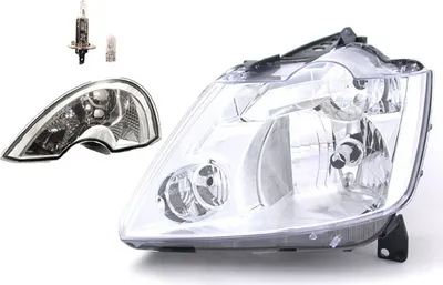Produktbild von Scheinwerfer passend für Renault Modus FP JP 04-07 Links Leuchtmittel m. Blinker 7701058174 7701065738 Johns