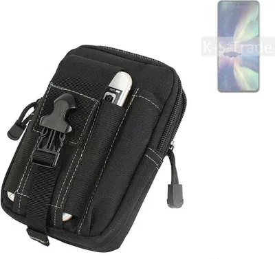 Produktbild von K-S-Trade Gürtel Tasche kompatibel mit ZTE Blade V40s Gürteltasche Holster Schutz Hülle Handy Hülle Smartphone outdoor Handy-Hülle schwarz